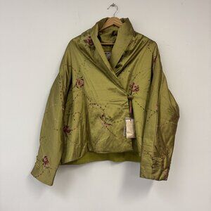 7SM Embroidered Silk Coats
